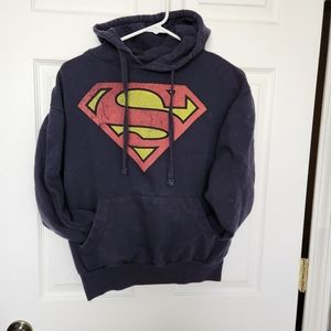 Superman Hoodie Womens size Medium